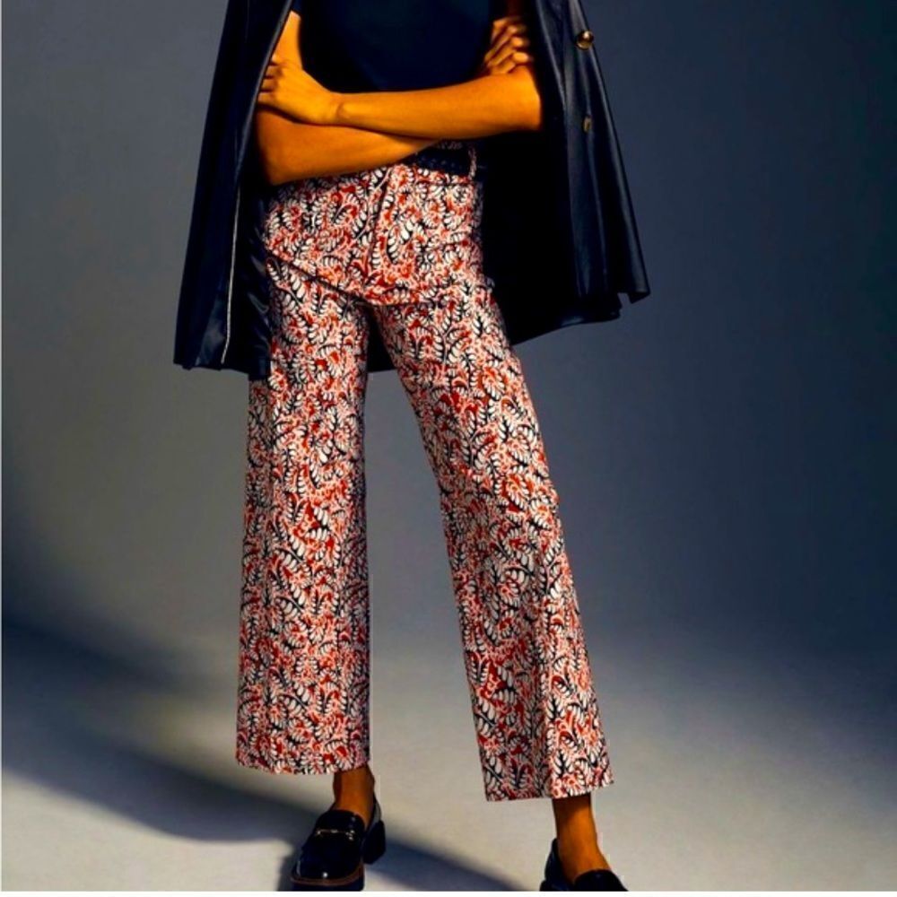 Maeve Colette cropped pants NWT